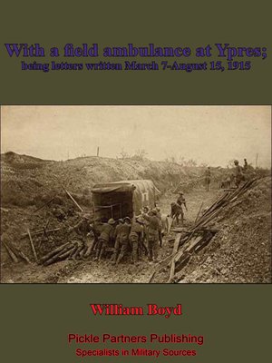 cover image of With a Field Ambulance at Ypres